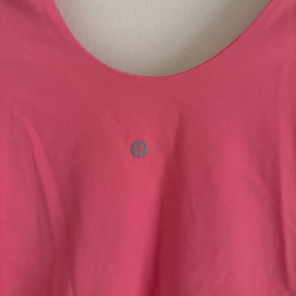 Lululemon Athletic Align Short Sleeve Dress Sakura Pink NWT Women’s Sz 4 - Picture 6 of 8